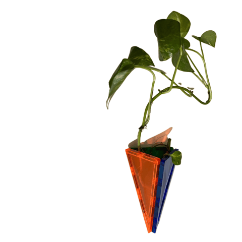 Geltoys - Geltiles - Gel 3 D Plant Holder/ Flower Vase