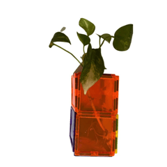 Geltoys - Geltiles - Gel 3 D Plant Holder/ Flower Vase