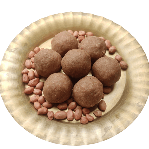 Sprouta Foods - Peanut ladoo 8 pieces of ladoo.