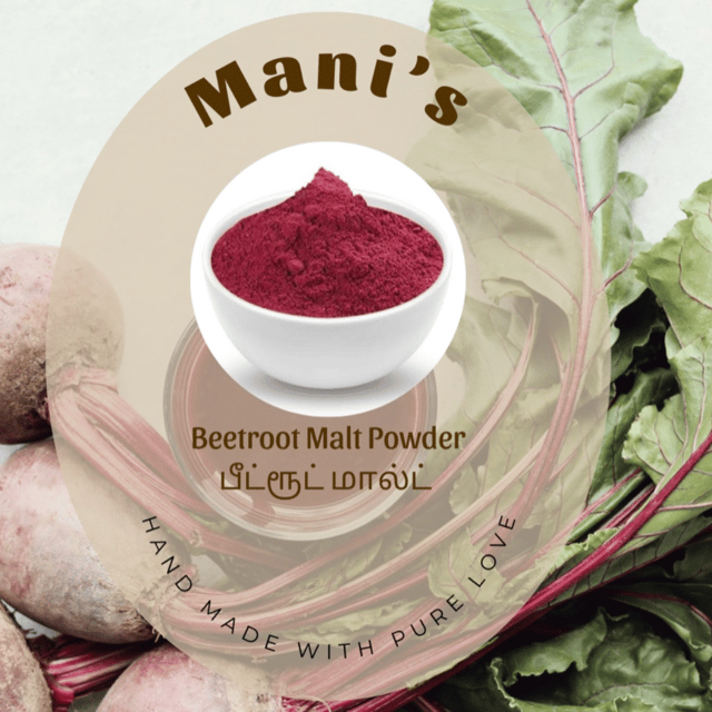 Mani's Masala - Mani's Beet root Malt (200 g)