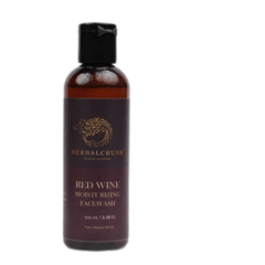 Red wine facewash