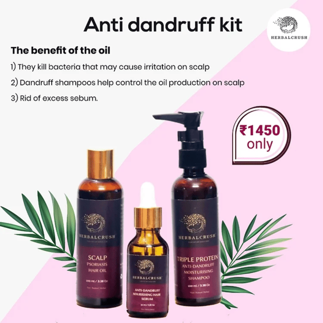 Anti dandruff kit with serum