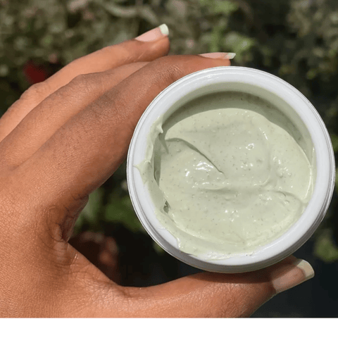 French clay acne mask