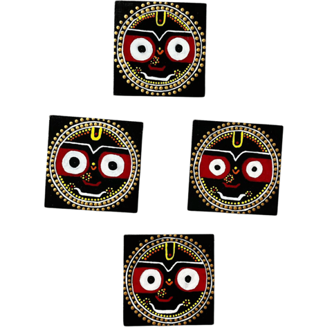 Handpainted Sri Jagannath Ji Fridge Magnets