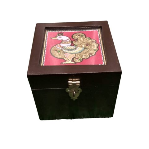 Wooden Jewellery Boxes With Tanjore Paintings