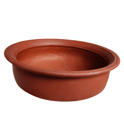 Sai Traditionals - Clay Kitchenwares  - Clay Curry Pot - 9 "