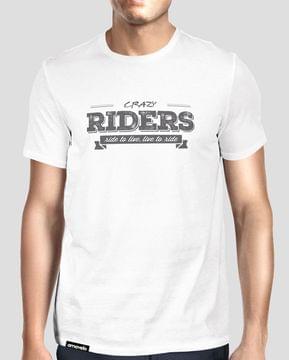 Crazy Riders Round Neck T-Shirt Crazy Riders Round Neck T-Shirt