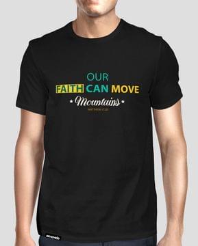 Faith Can Move Mountains T-Shirt Faith Can Move Mountains T-Shirt