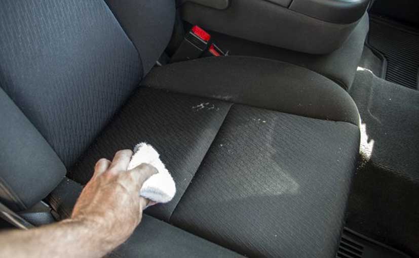 Car seat cleaning