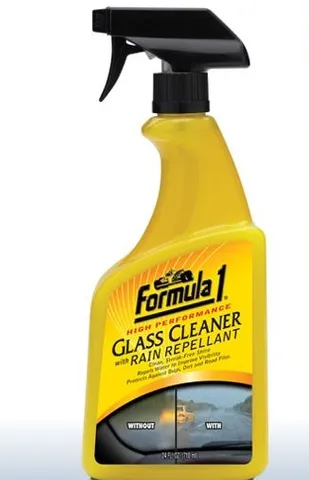 FORMULA 1-HIGH PERFORMANCE GLASS CLEANER WITH RAIN REPELLENT (710ML) FORMULA 1-HIGH PERFORMANCE GLASS CLEANER WITH RAIN REPELLENT (710ML)