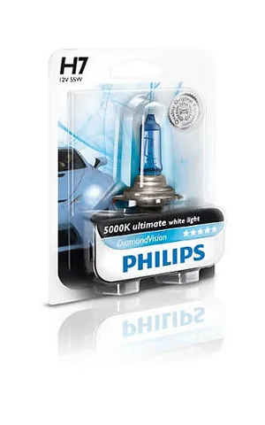 Philips H8 12360B1 Diamond Vision Headlight Bulb (12V, 35W) Philips H8 12360B1 Diamond Vision Headlight Bulb (12V, 35W)