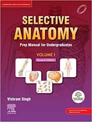Selective Anatomy Prep Manual for Undergraduates Volume-1, 2nd Edition 2020 by Vishram Singh
