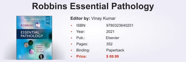 Robbins Essential Pathology 2021 Vinay Kumar