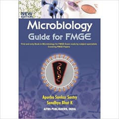 Microbiology Guide for FMGE 5th Edition 2020 by Sastry A S