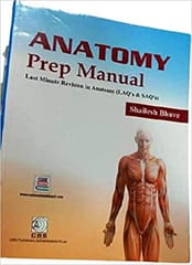 Anatomy Prep Manual: Last Minute Revision in Anatomy 2020 by Shailesh Bhave