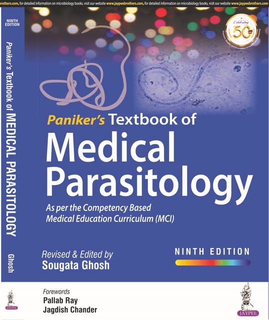 Paniker’s Textbook of Medical Parasitology 9th Edition 2021 by Sougata Ghosh