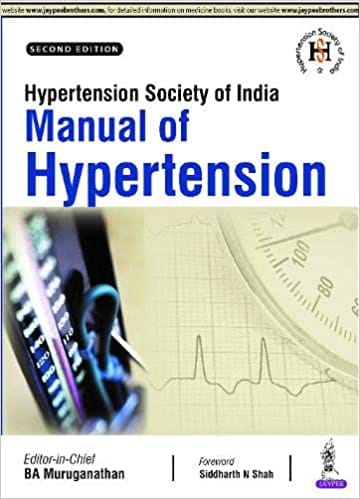Manual of Hypertension 2nd Edition 2020 by BA  Muruganathan