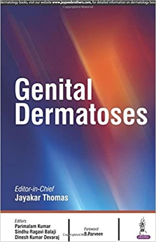 Genital Dermatoses 1st Edition 2016 by Jayakar Thomas