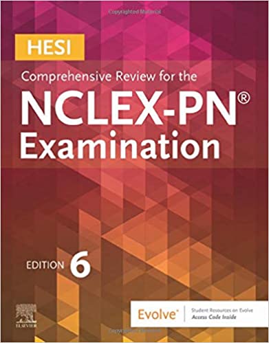 HESI Comprehensive Review for the NCLEX-PN Examination 6th Edition 2020 by Hesi