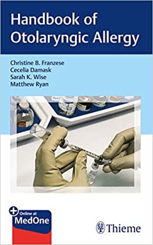 Handbook of Otolaryngic Allergy 1st Edition 2019 by Christine Franzese