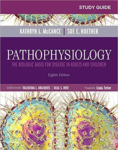 Study Guide for Pathophysiology 8th Edition 2018 by Kathryn L. McCance
