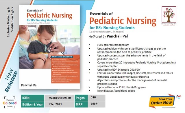 Textbook of Pediatric Nursing for Nursing Students 2nd Edition 2021 by Panchali Pal