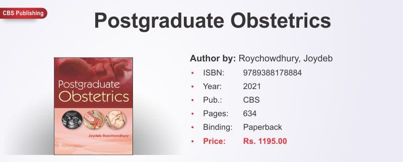 Postgraduate Obstetrics 2021 by Roy Chowdhury, Joydeb