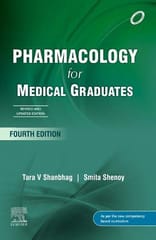 Pharmacology for Medical Graduates 4th Edition 2020 by Tara Shanbhag Smita Shenoy