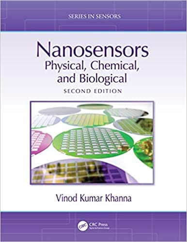 Nanosensors Physical, Chemical, and Biological 2nd Edition 2021 By Vinod Kumar Khanna
