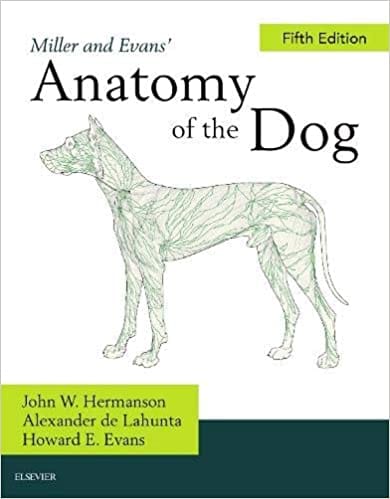Miller and Evans' Anatomy of the Dog 5th Edition 2019 By John W. Hermanson
