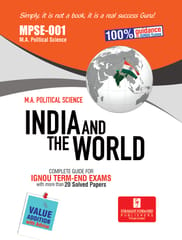 MPSE-001 India and the World