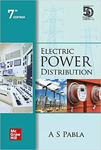 Electric Power Distribution 7th Edition 2020 By A S Pabla