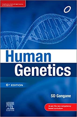 Human Genetics 6th Edition 2021 By SD Gangane