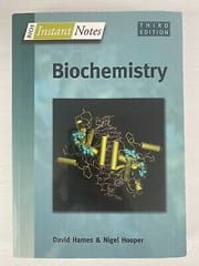 BIOS Instant Notes in Biochemistry 3rd Edition (Special Indian Edition) By David Hames