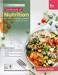 TEXTBOOK OF NUTRITION FOR GNM NURSING STUDENTS 2nd Edition 2022 By Varinder Kaur