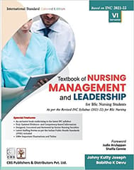 Textbook of Nursing Management and Leadership for BSc Nursing Students 1st Edition 2022 By Johny Kutty Joseph