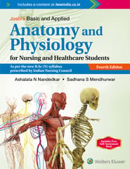 Joshi’s Basic and Applied Anatomy and Physiology for Nursing and Healthcare Students 4th Edition 2022 (Includes Free Self-Assessment Book)By Ashalata N Nandedkar
