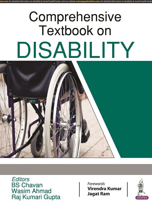 Comprehensive Textbook on Disability 1st Edition 2022 By BS Chavan
