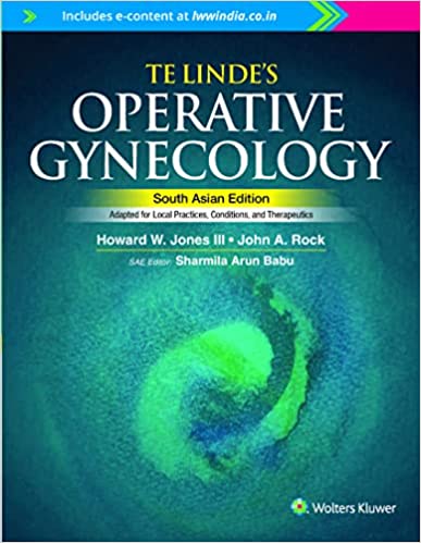 Te Lindes Operative Gynecology (South Asian Edition) 2022 By Sharmila Arun Babu