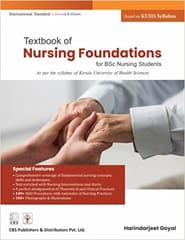 Textbook of Nursing Foundation for BSc Nursing Students (Based on KUHS Syllabus) 2022 By Harinderjeet Goyal