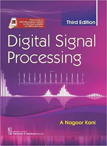 Digital Signal Processing 3rd Edition 2022 By A Nagoor Kani