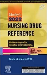Mosby's Nursing Drug Reference 5th South Asia Edition 2022 By Skidmore