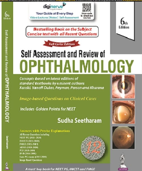 Self Assessment and Review of Ophthalmology 6th Edition 2021 By Sudha Seetharam