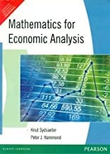 Mathematics For Economic Analysis By Sydsaeter Publisher Pearson