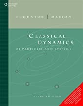 Classical Dynamics Of Particles And Systems By Thornton/Marion Publisher Cengage Learning