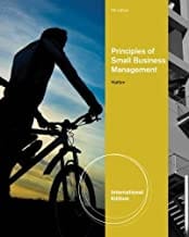 Principles Of Small Business Management 5/Ed By Hatten Publisher Cengage Learning