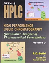 Sethi'S High Performance Liquid Chromatography Vol 3 Quantitative Analysis Of Pharmaceutical Formulations (Hb 2015)  By Sethi P.D