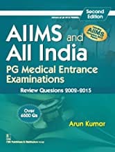 Aiims And All India Pg Medical Entrance Examinations (Review Questions 2002-2015) 2E (Pb 2016)  By Kumar A