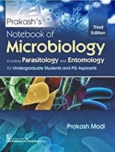Prakashs Notebook Of Microbiology Including Parasiology And Entomology 3Ed (Pb 2020)  By Modi P