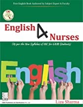 English 4 Nurses As Per The New Syllabus Of Inc For Gnm Students (Pb 2018)  By Sharma L.